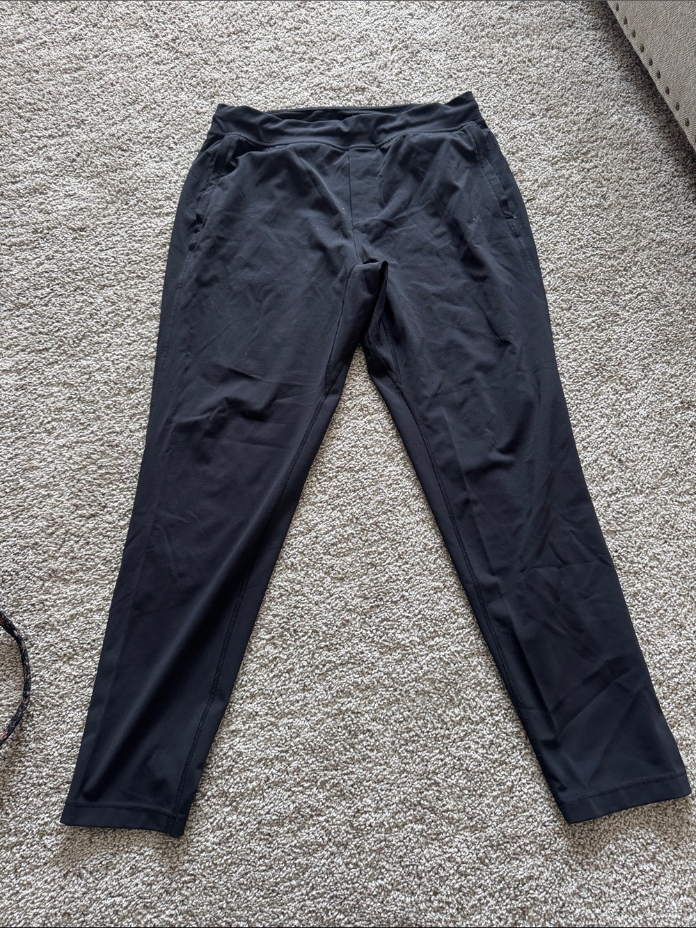 Men's Black Performance Pants Joggers Lululemon